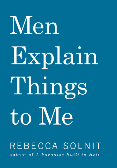 Men Explain Things to Me - cover