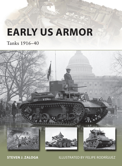 Early US Armor - Tanks 1916–40 - cover