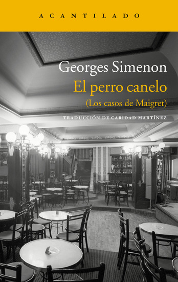 El perro canelo - (Los casos de Maigret) - cover