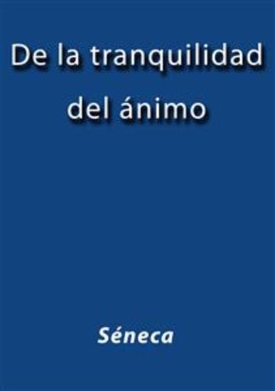 De la tranquilidad del ánimo - cover
