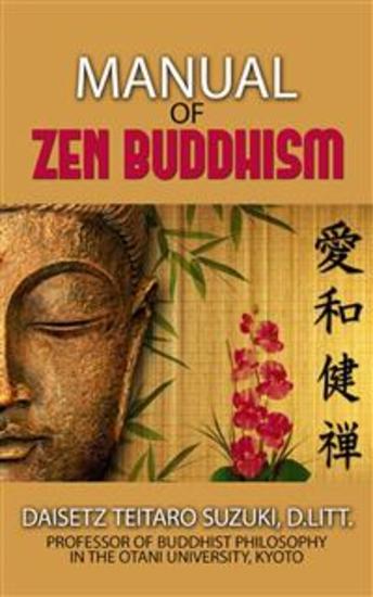 Manual Of Zen Buddhism - cover