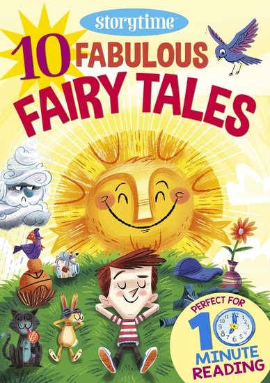 10 Fabulous Fairy Tales for 4-8 Year Olds (Perfect for Bedtime & Independent Reading) (Series: Read together for 10 minutes a day) - cover