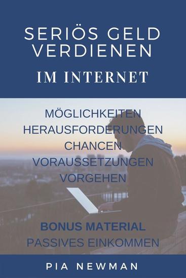Seriös Geld verdienen im Internet: Ein Leitfaden - cover