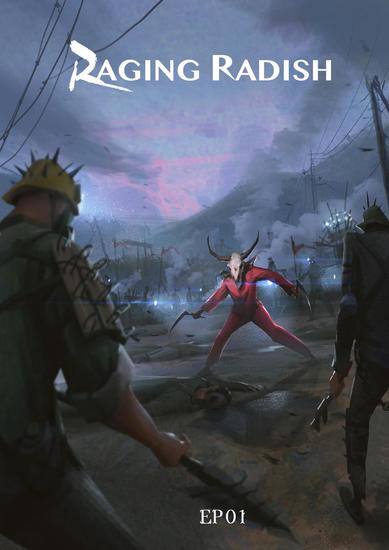 Puppet on a String - Raging Radish #1 - cover