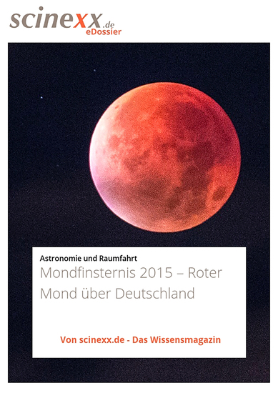 Mondfinsternis 2015 - Roter Mond �ber Deutschland - cover