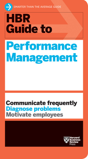 HBR Guide to Performance Management (HBR Guide Series) - cover