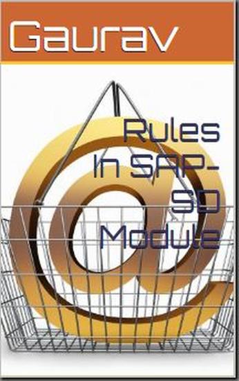 Rules In SAP-SD Module - cover