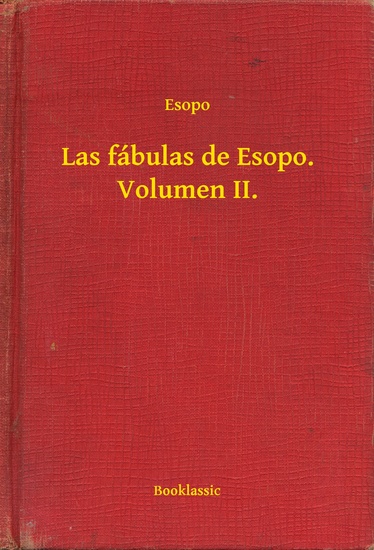 Las fábulas de Esopo Volumen II - cover