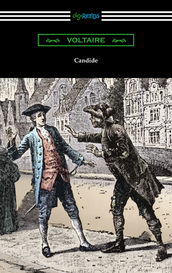 Candide (Illustrated by Adrien Moreau with Introductions by Philip Littell and J M Wheeler) - cover