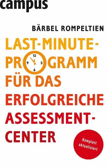 Last-Minute-Programm für das erfolgreiche Assessment-Center - cover