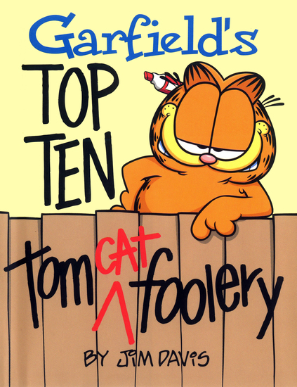 Garfield's Top Ten Tom(cat) Foolery - cover