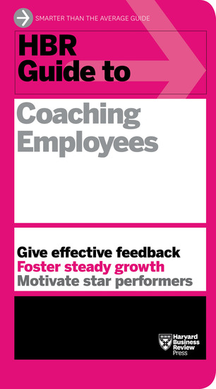 HBR Guide to Coaching Employees (HBR Guide Series) - cover