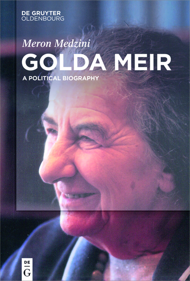 Golda Meir - A Political Biography - cover