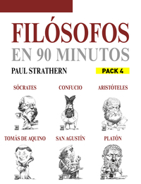 En 90 minutos - Pack Filósofos 4 - Sócrates Platón Aristóteles Confucio Tomás de Aquino y San Agustín