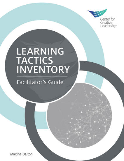 Learning Tactics Inventory: Facilitator's Guide - cover