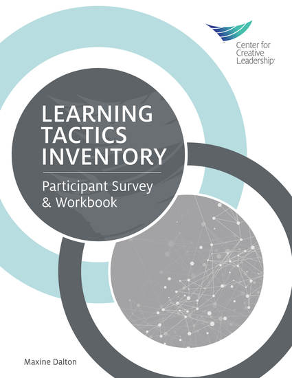 Learning Tactics Inventory: Participant Survey and Workbook - cover