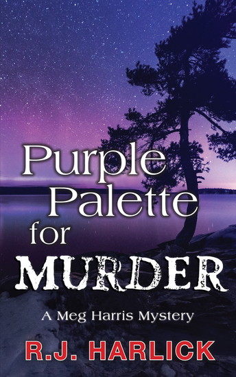 Purple Palette for Murder - A Meg Harris Mystery - cover