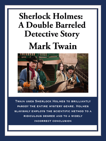 Sherlock Holmes: A Double Barreled Detective Story - cover