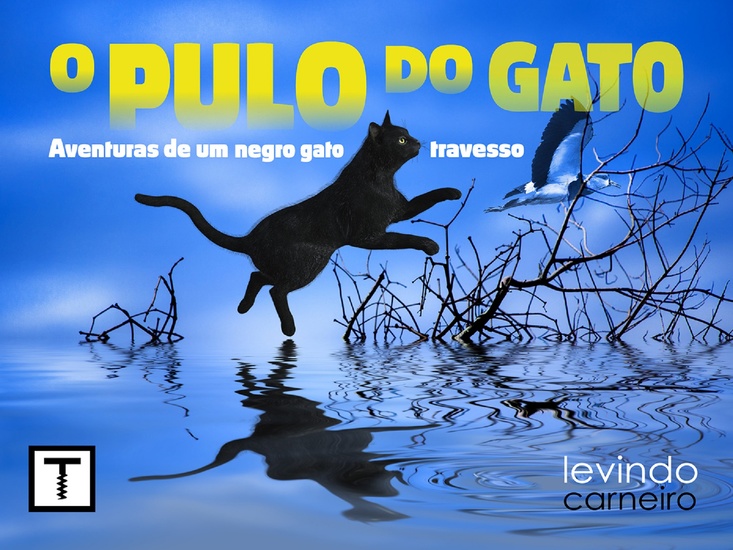 O Pulo do Gato - Aventuras de um gato preto travesso - cover