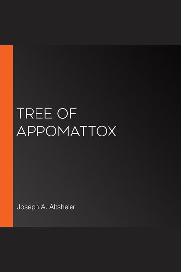 Tree of Appomattox - cover