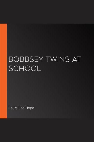 Bobbsey Twins at School - cover