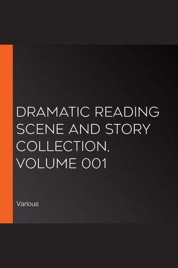 Dramatic Reading Scene and Story Collection Volume 001 - cover