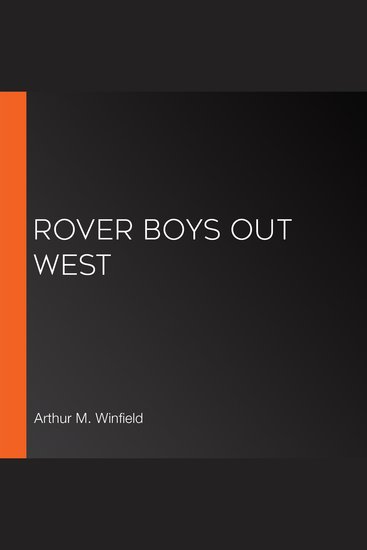 Rover Boys Out West - cover