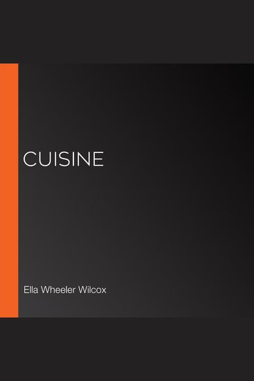 Cuisine - cover