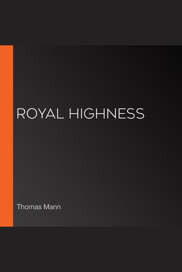 Royal Highness - cover