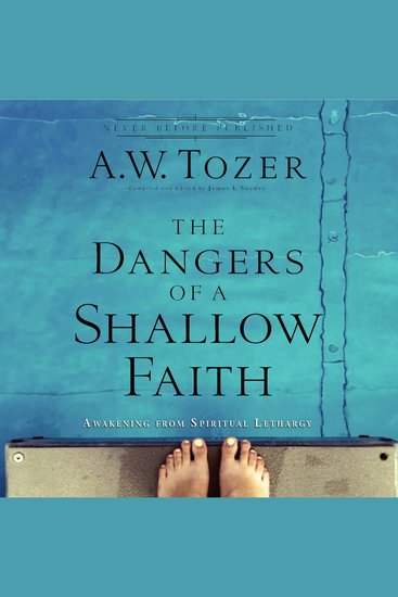 The Dangers of a Shallow Faith - Awakening From Spiritual Lethargy - cover