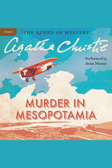 Murder in Mesopotamia - A Hercule Poirot Mystery: The Official Authorized Edition - cover