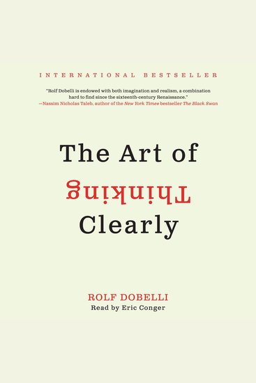 The Art of Thinking Clearly - cover