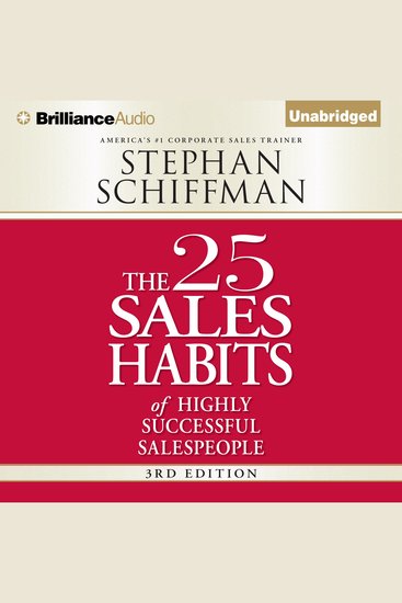 The 25 Sales Habits of Highly Successful Salespeople - cover