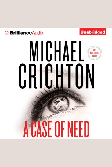 Case of Need A - A Novel - cover