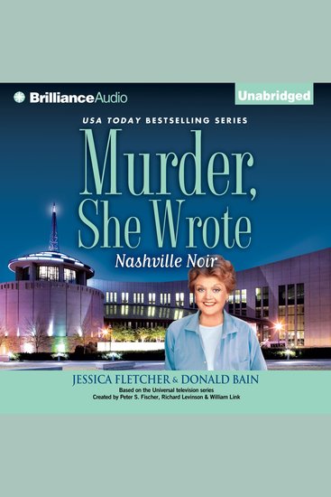 Murder She Wrote: Nashville Noir - cover