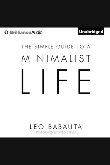 The Simple Guide to a Minimalist Life - cover