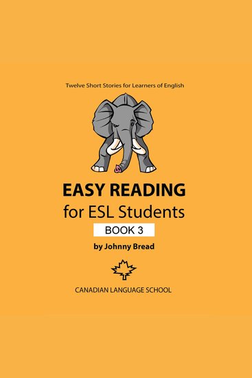 Easy Reading for ESL Students: Book 3 - Twelve Short Stories for Learners of English - cover