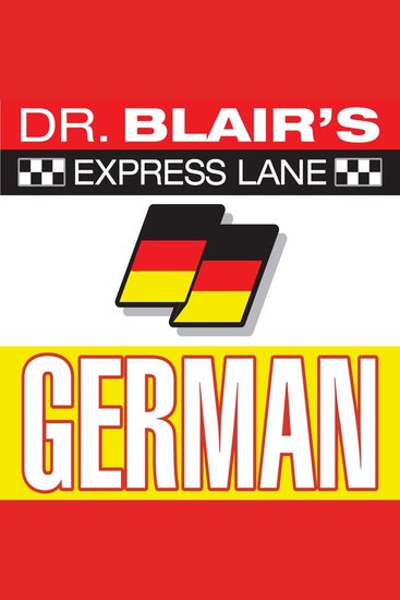 Dr Blair's Express Lane: German - cover