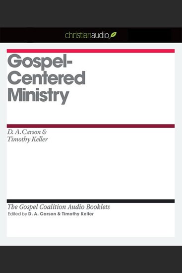 Gospel-Centered Ministry - cover