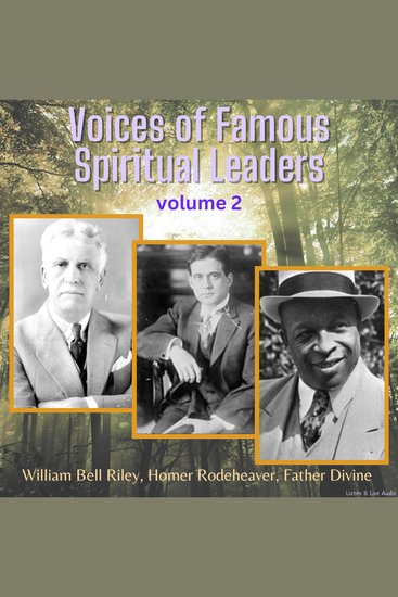 Voices of Famous Spiritual Leaders Volume 2 - cover