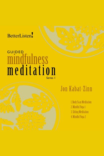 Guided Mindfulness Meditation Series 1 - cover