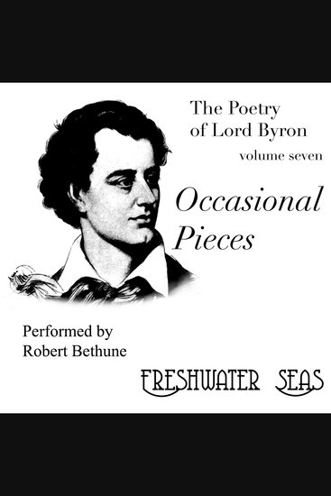 Occasional Pieces - Poetry of Lord Byron - cover