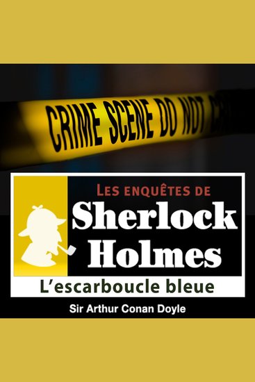 L'escarboucle bleue - Les aventures de Sherlock Holmes - cover