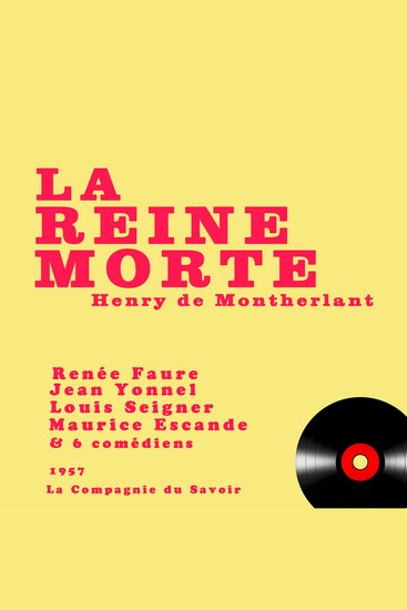 La reine morte - cover