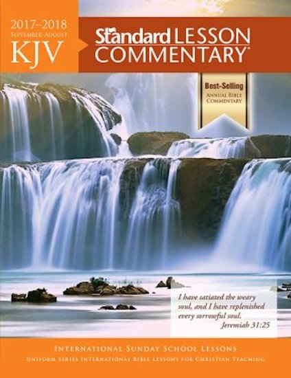 KJV Standard Lesson Commentary® 2017-2018 - cover