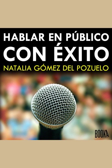 Hablar en público con éxito - cover