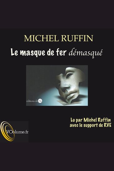 Le masque de fer démasqué - cover