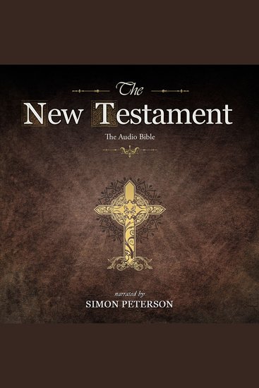 New Testament The: The First Epistle to the Corinthians - Read by Simon Peterson - cover