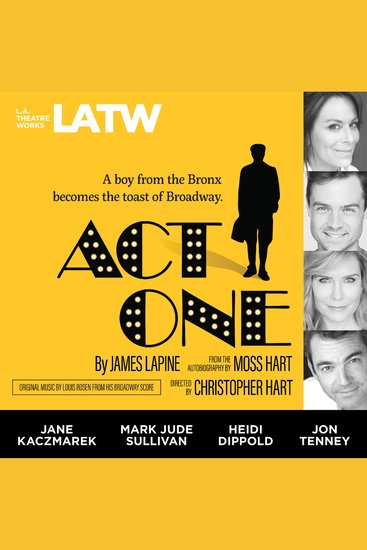 Act One - from the Autobiography by Moss Hart - cover