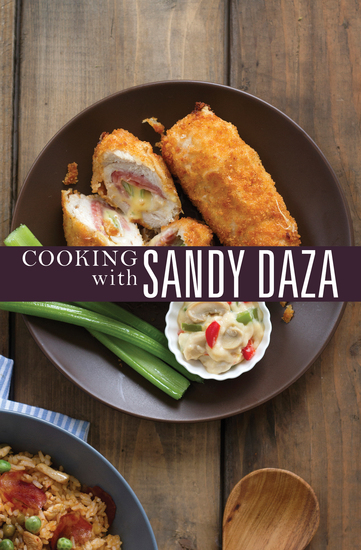 Cooking with Sandy Daza - cover